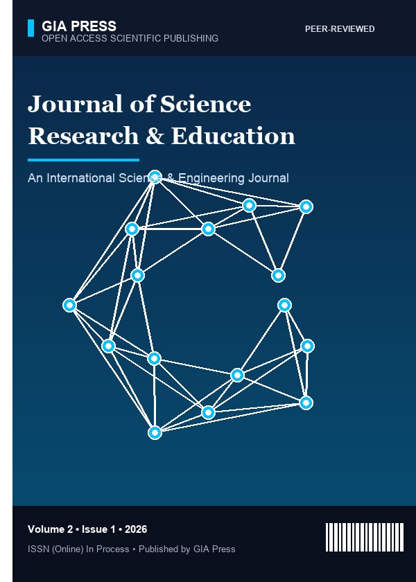 Journal of Science Research & Education Cover